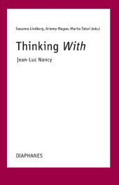 book Thinking With―Jean-Luc Nancy (English and French Edition)