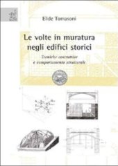 book Le Volte in Muratura negli Edifici Storici