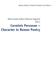 book Carminis Personae - Character in Roman Poetry