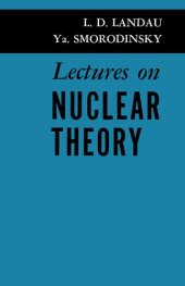 book Lectures on Nuclear Theory