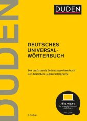 book Deutsches Universalwörterbuch