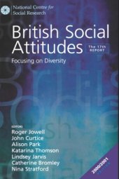 book British Social Attitudes: Focusing on Diversity,The 17th Report edition (British Social Attitudes Survey series)