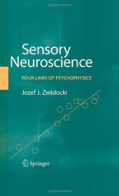 book Sensory Neuroscience: Four Laws of Psychophysics