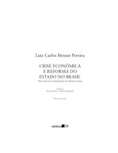 book Crise economica e reforma do estado no Brasil : para uma nova interpretacao da America Latina