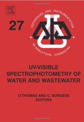 book UV-Visible Spectrophotometry of Water and Wastewater