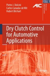 book Dry Clutch Control for Automotive Applications