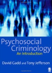 book Psychosocial Criminology: An Introduction