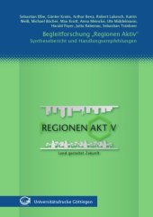 book Begleitforschung „Regionen Aktiv“: Synthesebericht und Handlungsempfehlungen