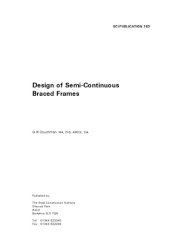 book P183: Design of Semi-Continuous Braced Frames