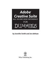 book Adobe Creative Suite All-in-One Desk Reference For Dummies