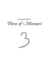 book Steyermark's Flora of Missouri, Volume 3