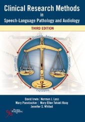 book Clinical Research Methods in Speech-Language Pathology and Audiology