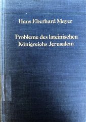 book Probleme des lateinischen Königreichs Jerusalem