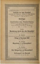 book Beiträge zur Geschichte des Niederrheins. Jahrbuch des Düsseldorfer Geschichts-Vereins