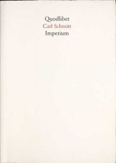 book Imperium. Conversazioni con Klaus Figge e Dieter Groh 1971