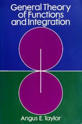 book General theory of functions and integration