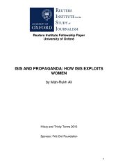 book ISIS and Propaganda: How ISIS Exploits Women