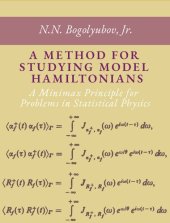 book A Method for Studying Model Hamiltonians: A Minimax Principle for Problems in Statistical Physics