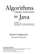 book Algorithms in Java - Part 5, Graph Algorithms