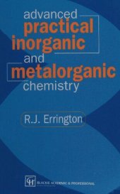 book Advanced Practical Inorganic and Metalorganic Chemistry