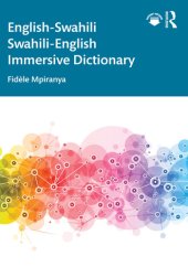 book English-Swahili Swahili-English Immersive Dictionary