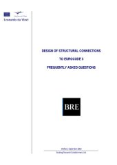 book Design of Structural Connections to Eurocode 3 – Frequently Asked Questions