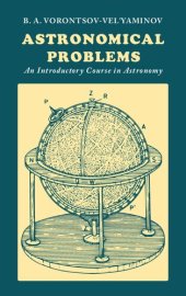 book Astronomical Problems: An Introductory Course in Astronomy