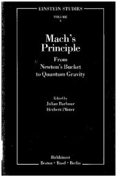 book Mach's principle : from Newton's bucket to quantum gravity