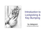 book Introduction to Lockpicking and Key Bumping