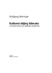 book Kulturní dějiny klimatu: od doby ledové po globální oteplování