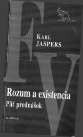 book Rozum a existencia: päť prednášok