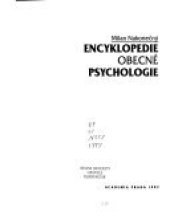 book Encyklopedie obecné psychologie