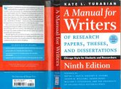 book A Manual for Writers of Research Papers, Theses, and Dissertations: Chicago Style for Students and Researchers