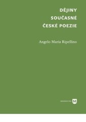 book Dějiny současné české poezie