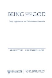 book Being With God: Trinity, Apophaticism, and Divine-Human Communion