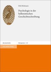 book Psychologie in der hellenistischen Geschichtsschreibung