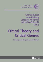 book Critical Theory and Critical Genres: Contemporary Perspectives from Poland