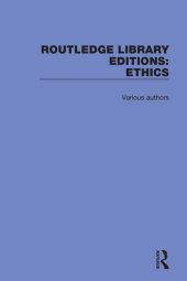 book Routledge Library Editions: Ethics