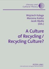 book A Culture of Recycling / Recycling Culture?