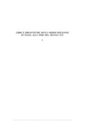 book La congregazione dell'Indice. L'esecuzione dell'Index del 1596 e gli ordini regolari in Italia. Documenti