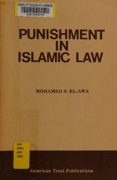 book Punishment in Islamic Law: A Comparative Study