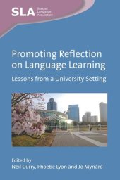 book Promoting Reflection on Language Learning: Lessons from a University Setting