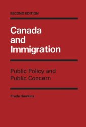 book Canada and Immigration