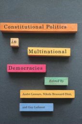 book Constitutional Politics in Multinational Democracies