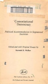 book Consociational Democracy: Political Accommodation in Segmented Societies