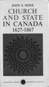 book Church and State in Canada, 1627-1867: Basic documents