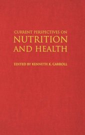 book Current Perspectives on Nutrition and Health