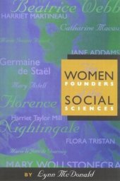 book Women Founders of the Social Sciences