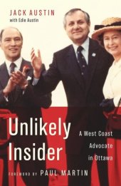 book Unlikely Insider: A West Coast Advocate in Ottawa