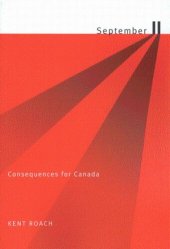 book September 11': Consequences for Canada